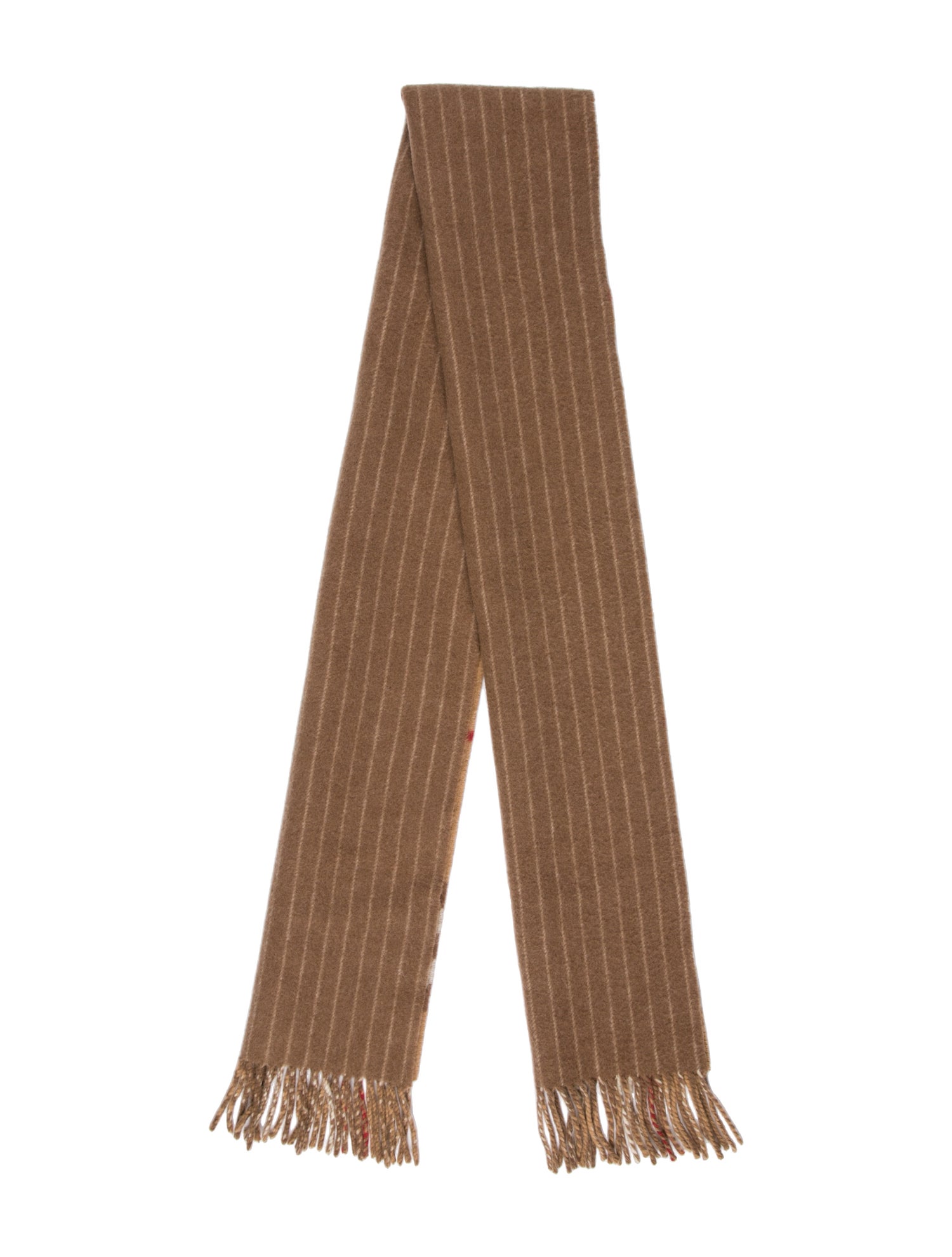 Burberry Merino Wool Striped Scarf